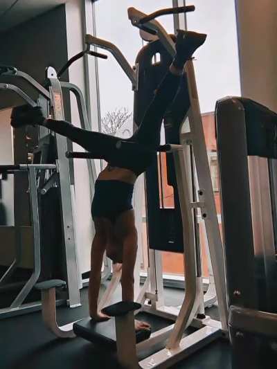 Torturing the assisted pull-up machine