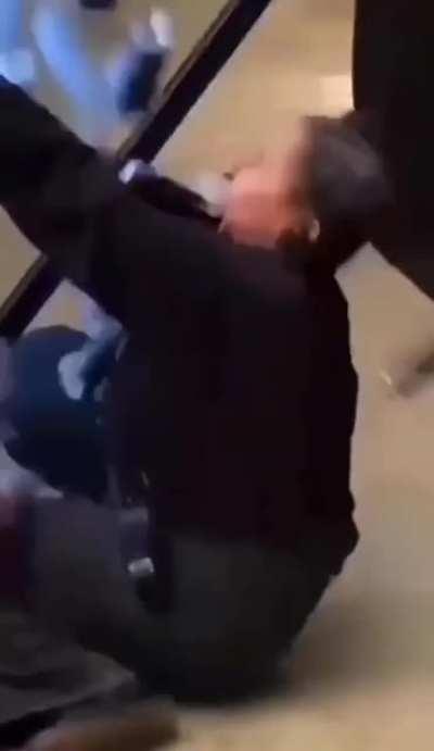 fridge falls on woman making a tiktok