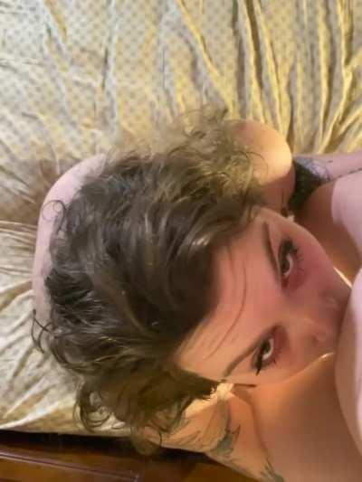 When he’s going way too easy on you so you remind him what you’re capable of