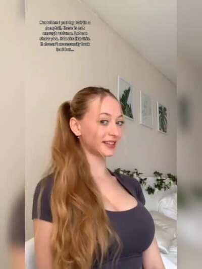 Tits from aside + No TikTok Logo + Slowed + Reversed