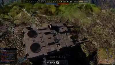 The absolute UNIT that's War thunder physics