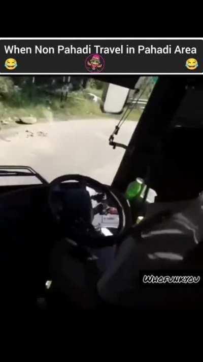 When non-Pahadis travel in Pahadi area