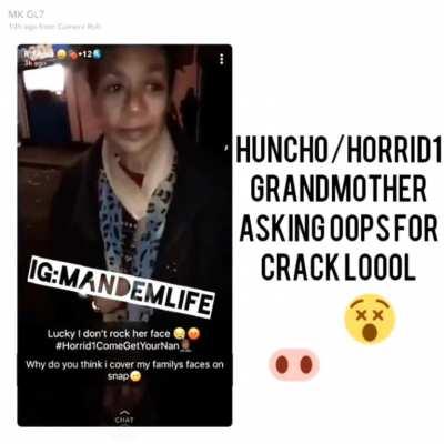 Hunchos Nan Begging for Crack ð¥²ð