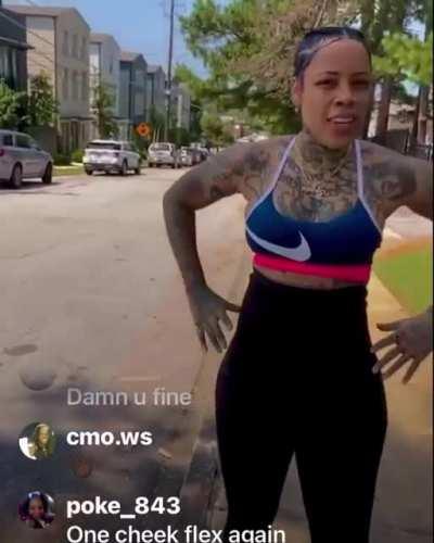 Her shape will be crazy soon