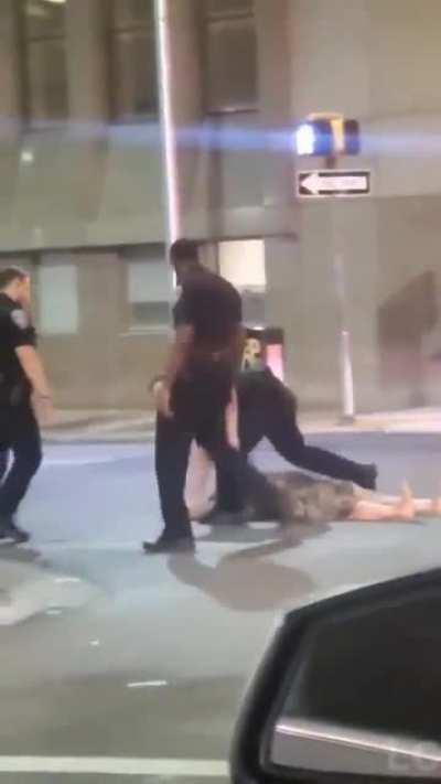 WCGW assaulting a police officer without expecting any consequences