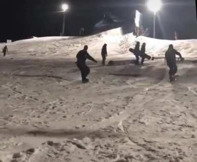 WCGW grinding over a friend