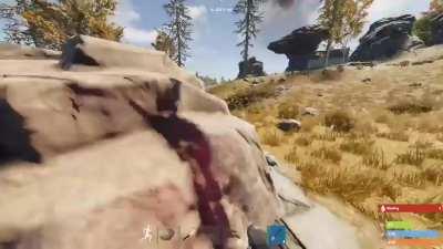 Average rust encounter. Might look like my sens is low but thats the frames. Unplayable game atm.