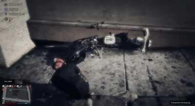 GTA V Suicide Wall [Me and a friend of mine found out that if you walk into this part of this wall will get you killed and motorcycles can go straight through it.]