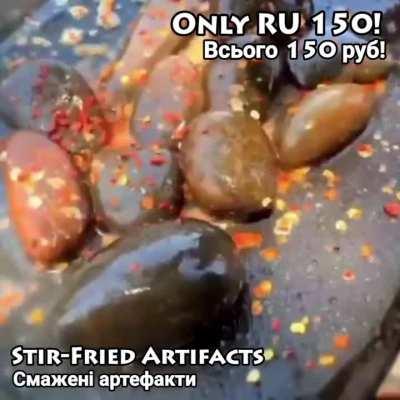 Stir-Fried Artifacts | 100 Rads Bar 