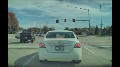 [Tesla cam] How many moving violations can you make in 15 seconds?