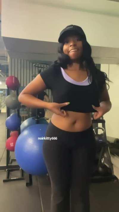 wanna play with me after my workout?