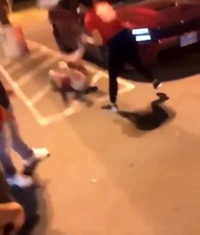 ....and she got hands