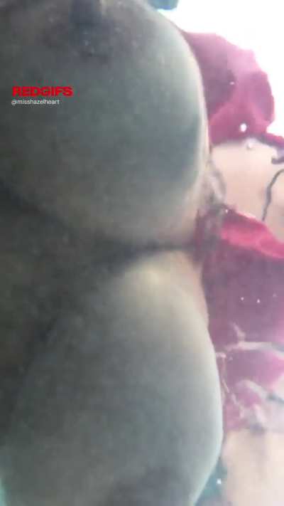 Soaking wet :P