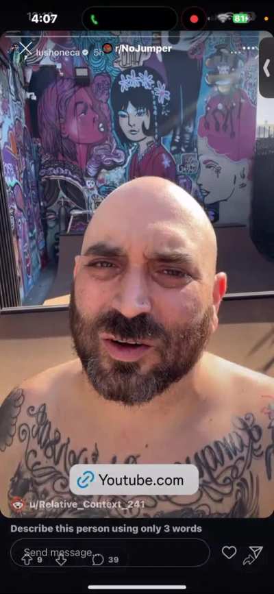 I think adam is censoring his Reddit what’s the point of being on that Reddit if you can’t voice your opinion 