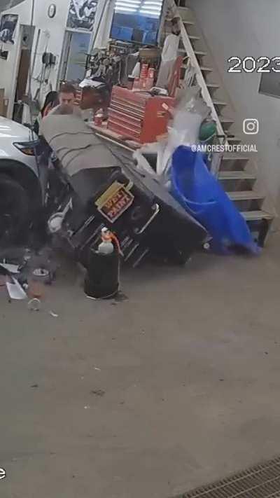 WCGW opening every drawer of a toolbox at the same time 