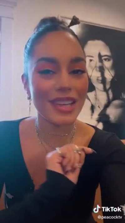 showing off some amazing cleavage