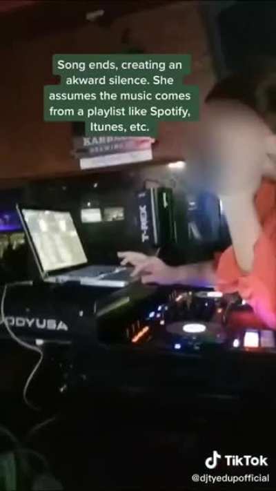Karen can't dj