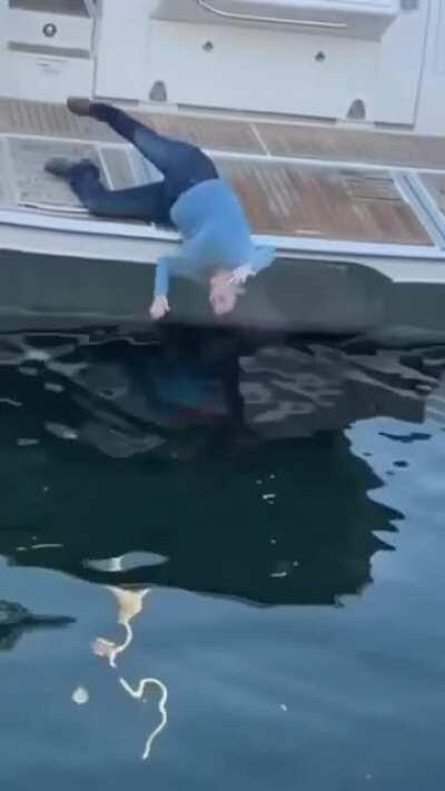 HMC as I go for a swim