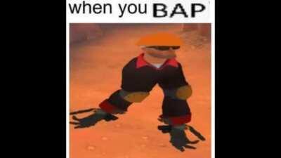 BAP (Original image by: K y a n o۝),(Original song(that i ruined) by: Daft Punk))