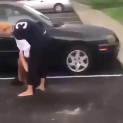 How to wear your hair when getting into a fight