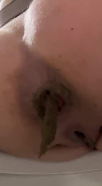 A small portion. So you don't eat too much in the morning [F]