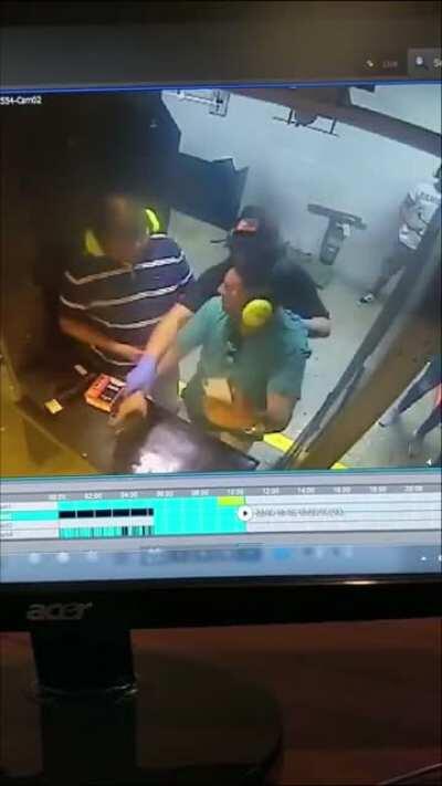 point a gun at your buddy's head at a shooting range for a selfie, WCGW?