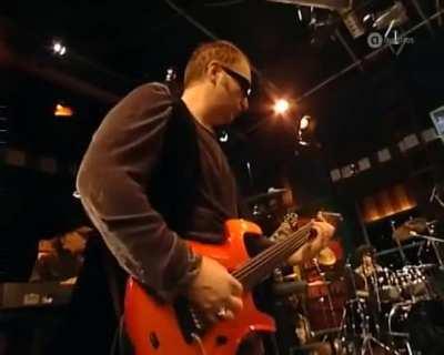 David Bowie performing 