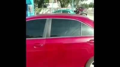 X's lambo was nothing special, this guy has the real ride