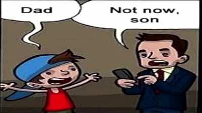 the son has evolved to be an even greater being