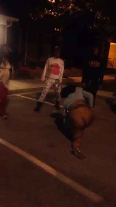 One of them dressed for a fight...