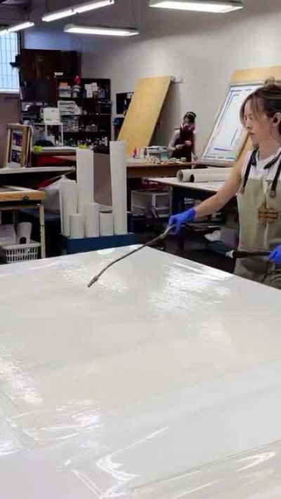 Restoring Empire Strikes Back poster.