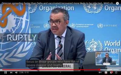 Wow!! The WHO director-general is saying the quiet part loud… 🔥🔥🔥
