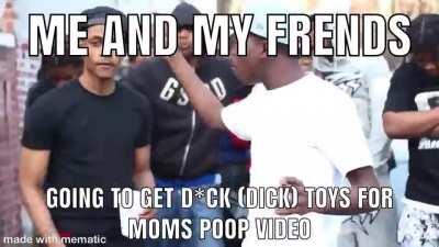 I think she calls it scat for some reason