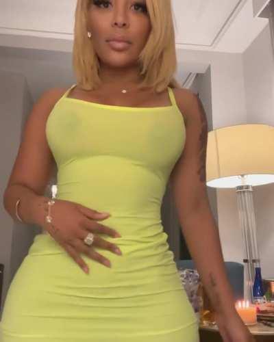 K. Michelle See Through Dress