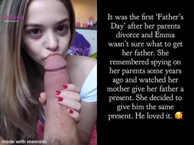 Emma gives the best Father’s Day present