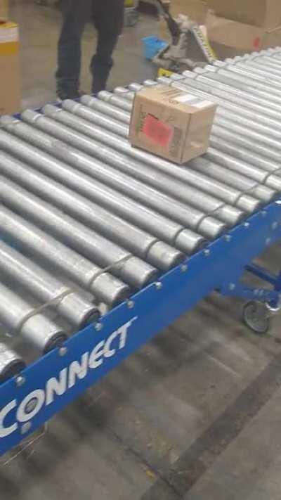 I was line loading at work when...