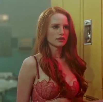 Her tits get me hard every time.