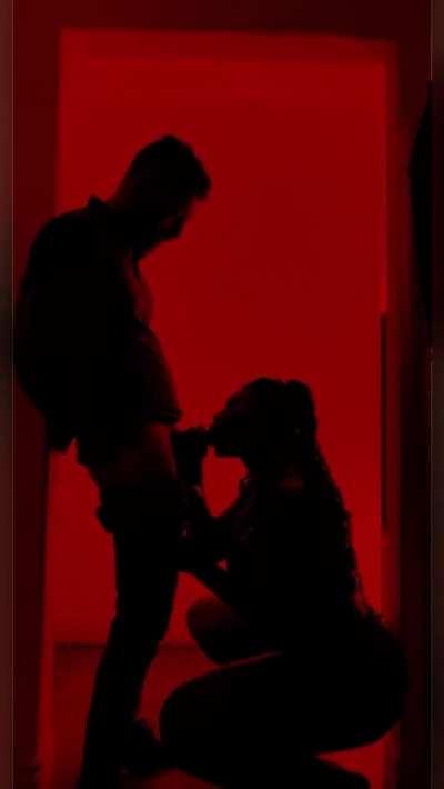 #silhouette_challenge gone sexual - Halle Hayes upcoming scene for Reality Kings