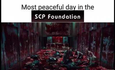 You should see what it’s like on Tuesdays