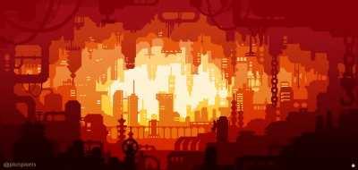 [OC] What if a city developped itself in a cave ?