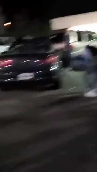 Footage of one of the guys who started a fire in the car dealership on night 1 of the Kenosha Wisconsin riots