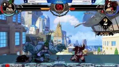 Never give up 🔥 At the very last second with almost no life left.