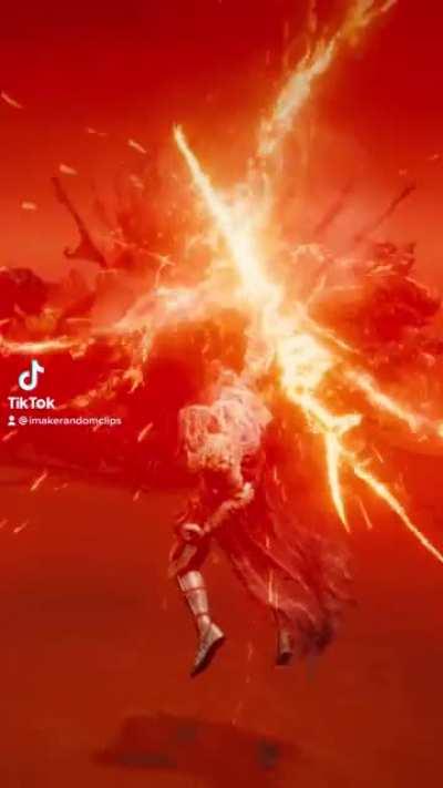 Had a cool moment against Radahn