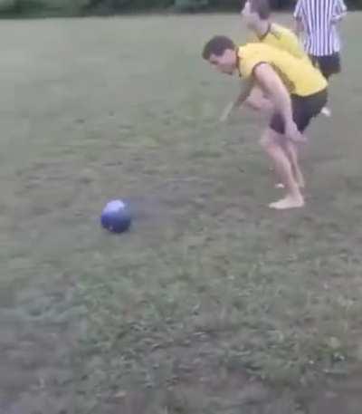 Bowling ball soccer