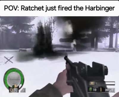 The last thing a DreadZone Striker enemy sees.