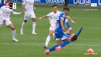 Falta completamente INSANA y CRIMINAL de Mbappe