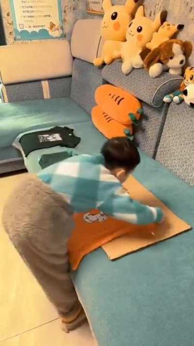 This boy is so smart and creative.