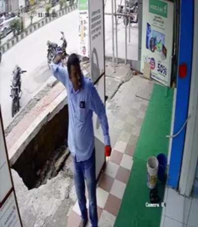 Not Even the Sidewalk is Safe…