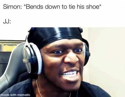 Damn right he’s hungry 🤣