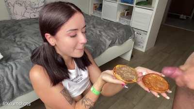 Food fetish goes wrong